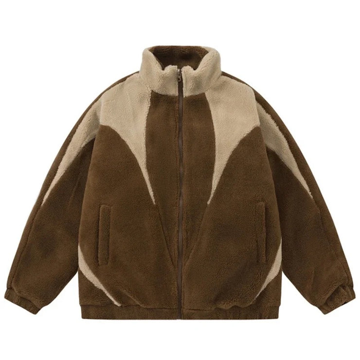PUFFY BROWN JACKET